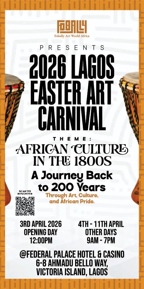 foballyartworld's tweet photo. Reliving the colours, culture, and creativity from the Fobally 2026 Lagos Easter Art Carnival 🎨✨

From breathtaking artworks to vibrant performances, every moment captured tells a story of talent, expression, and community.
#FoballyArt #EasterArtCarnival2026 #ArtInLagos https://t.co/444ZV0W0ha