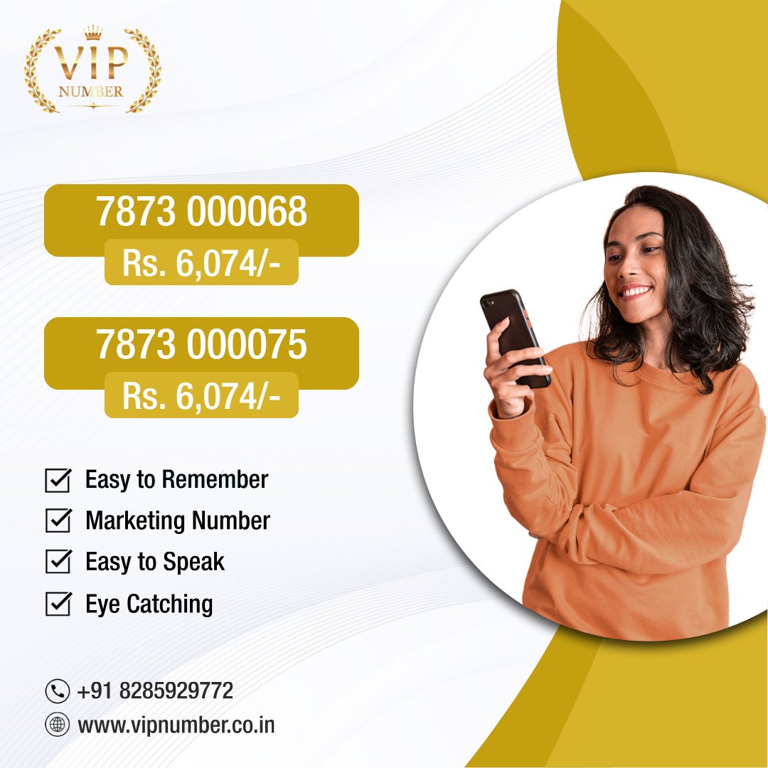 vipnumber315's tweet photo. We’re offering exclusive deals on premium mobile numbers that reflect your style, status, or simply your love for easy-to-remember digits.
Visit our website https://t.co/7LCXj1dZ1G to place your order
#vipnumber #chosenumber #fancynumbers #PremiumNumbers #vipnumberstore https://t.co/sYYM2BXXDJ