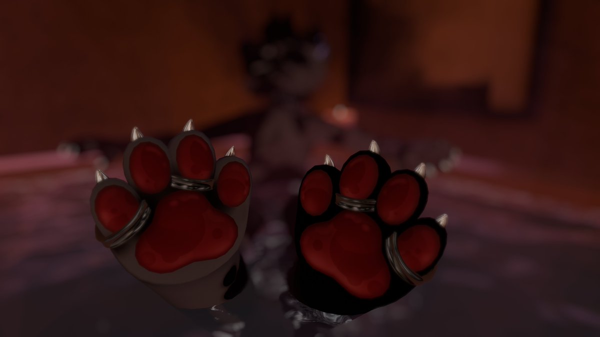 Wattaaa! #beans #paws #mayu #vrchat #furry