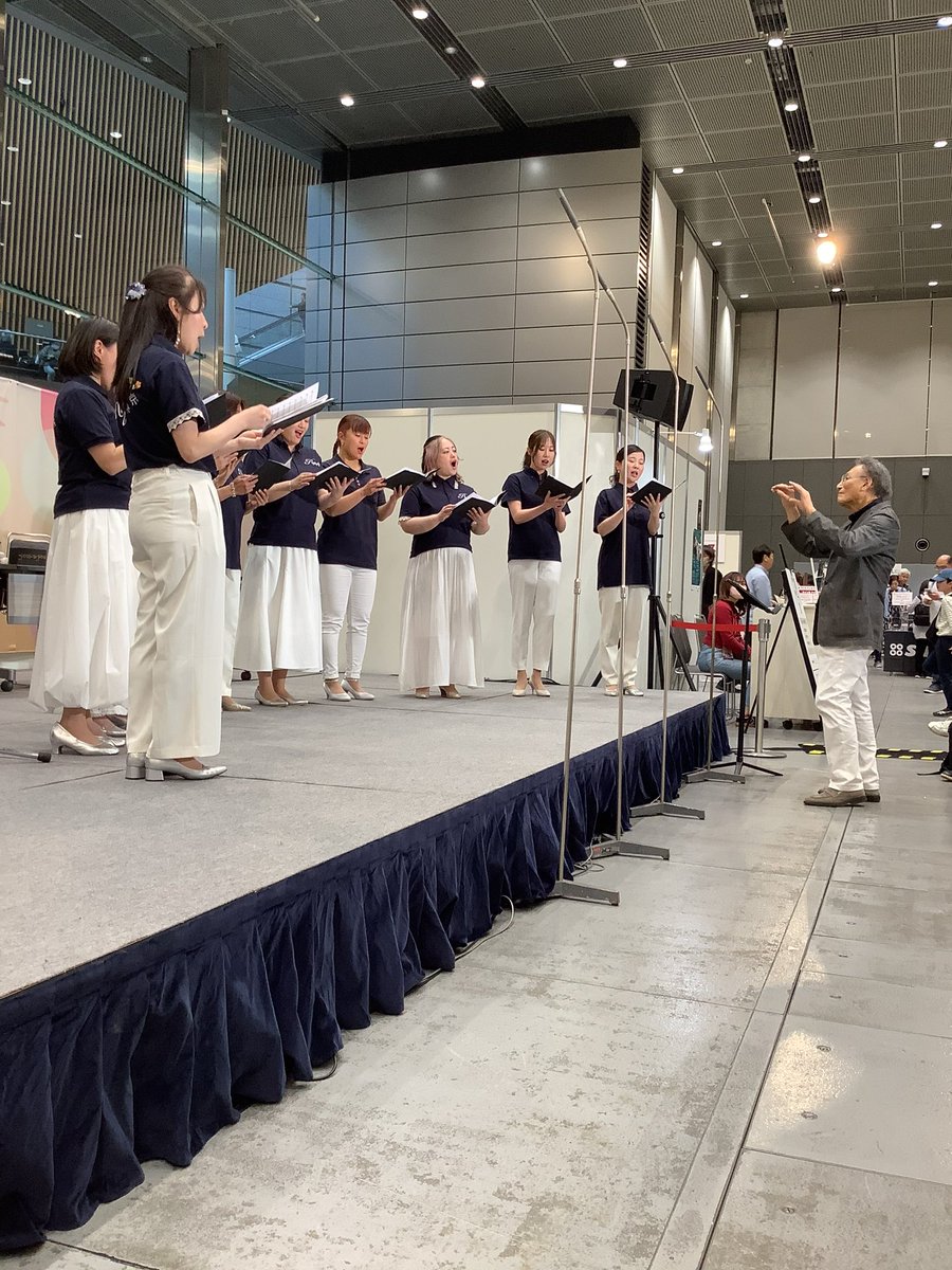 OTTAVA's tweet photo. レガーロ東京の皆さま素敵な歌声とお話をありがとうございました♪響き渡る天使の歌声にうっとりでした✨
#ottava
#lfj2026
#レガーロ東京
#声楽アンサンブル 
#東京国際フォーラム
#ラフォルジュルネ2026 https://t.co/Cqo0vf9MkL