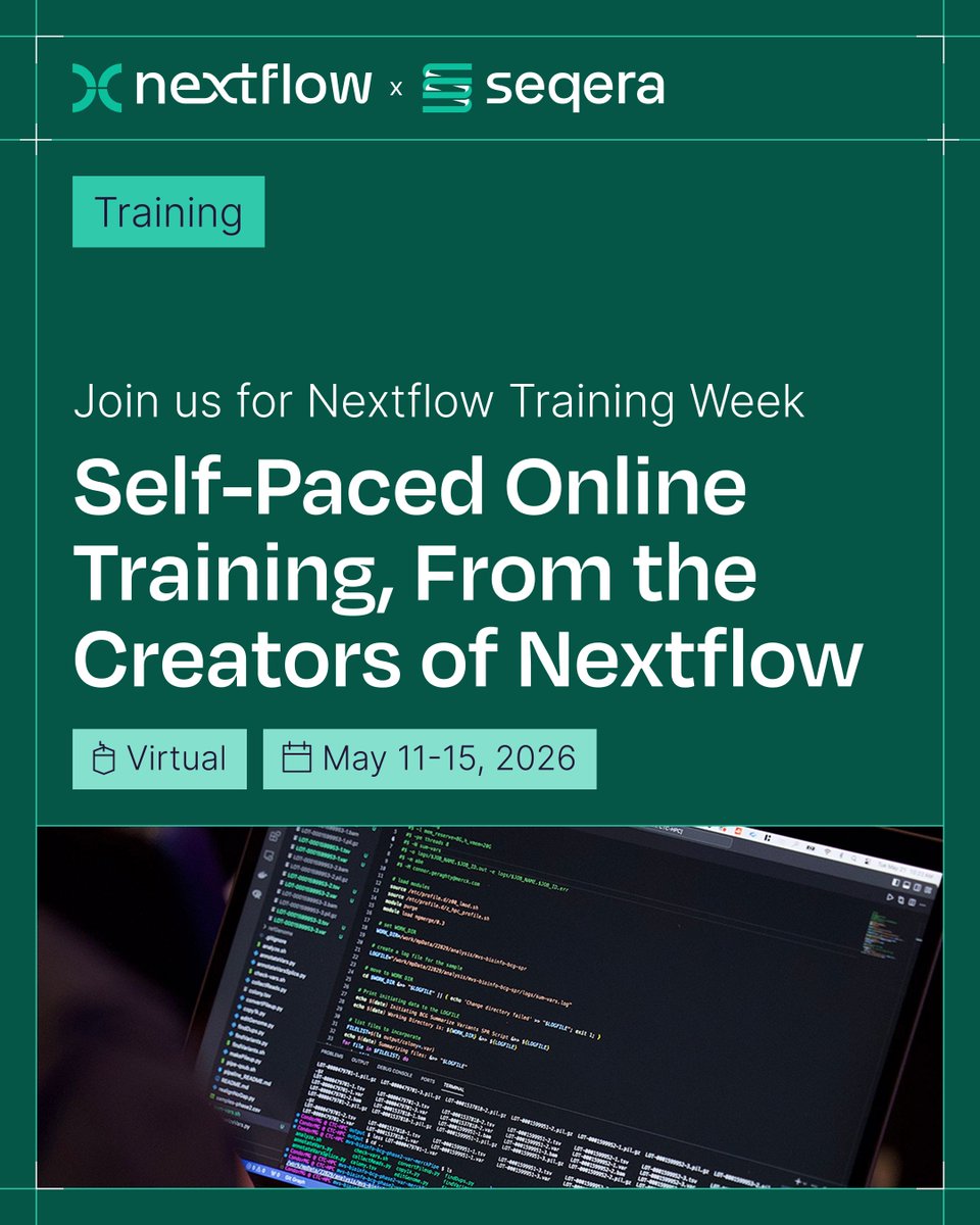 Nextflow tweet media