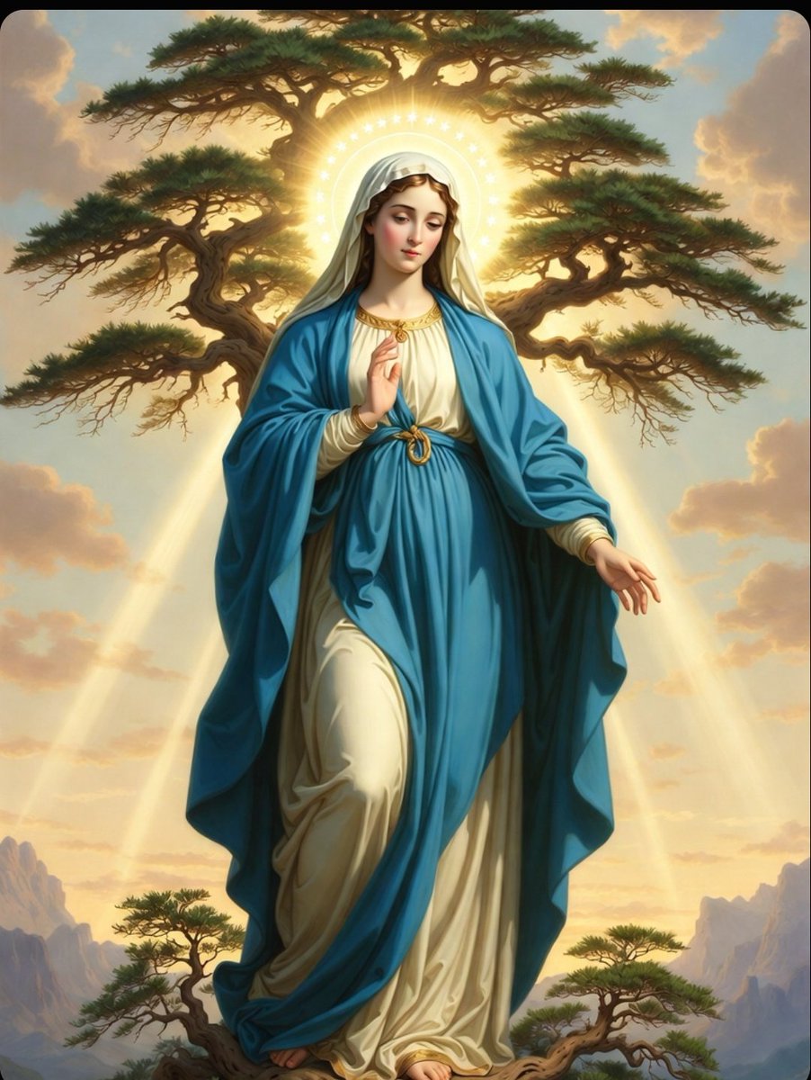 Why is the Virgin Mary called the “Cedar of Lebanon”? 🇱🇧

In the Book of Sirach (Ecclesiasticus) 24:13, divine Wisdom says:
“I grew tall like a cedar in Lebanon…”

The Church has always seen this as a beautiful image of the Blessed Virgin Mary, the living seat of Wisdom, chosen