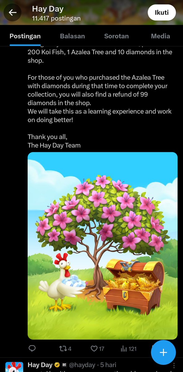 Seren on Hayday💐 tweet media