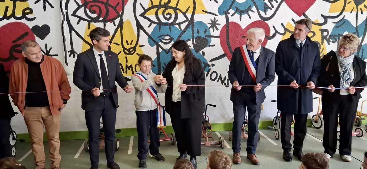 Image de Préfète du Lot - #inclusion | La commune de Coeur de Causse vient d'inaugurer la classe UEEA (Unité d'Enseignement El