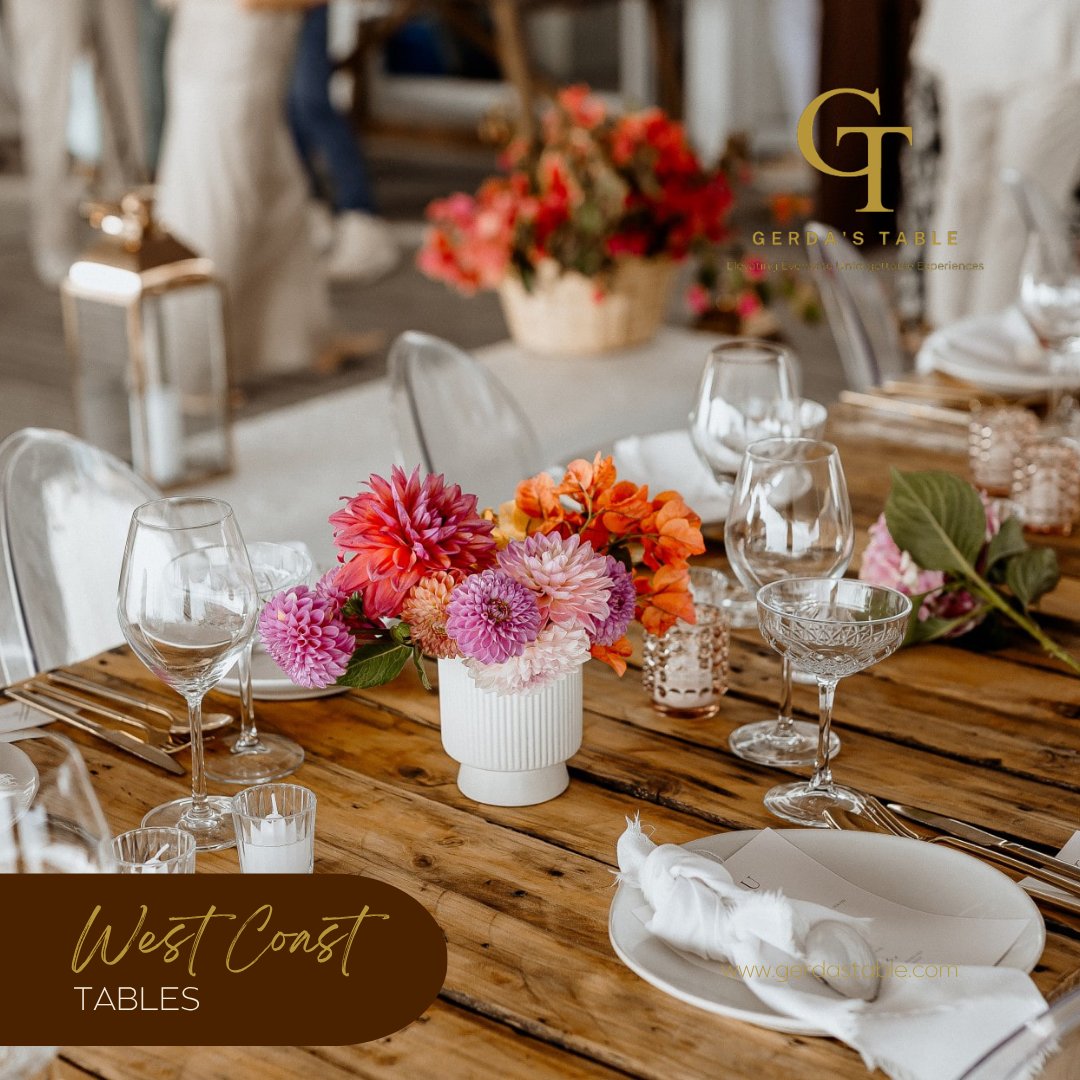 TableGerdas's tweet photo. West Coast weddings just feel different.

Ocean air, long tables, shared plates, slow moments.
Food, place &amp; occasion — beautifully brought together.
That’s the Gerda’s Table way.

https://t.co/kYhM2lknB4

#WestCoastWeddings #BeachWedding #GerdasTable https://t.co/FP7zoVoSUo
