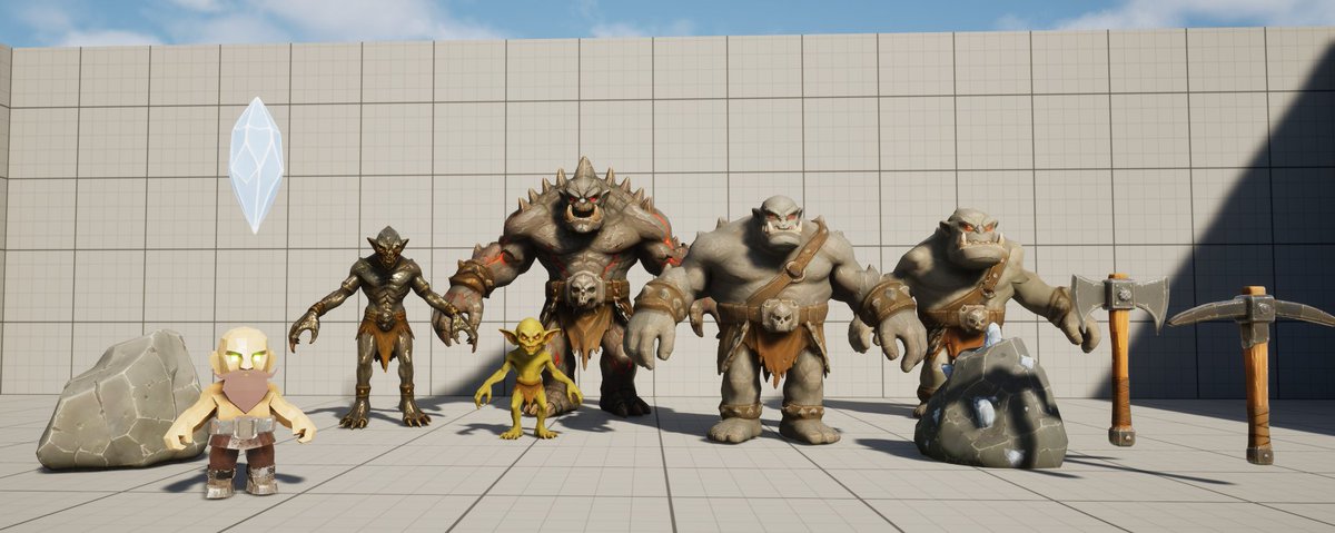 IncoINCGameDev's tweet photo. They came to mine.
They stayed to survive.
Crypto game in development dwarves vs something much bigger.
I Make lot of models to my game. ⛏️ 💎 👁️

#indiegame #gamedev #cryptogame https://t.co/yBXCHXaRKB