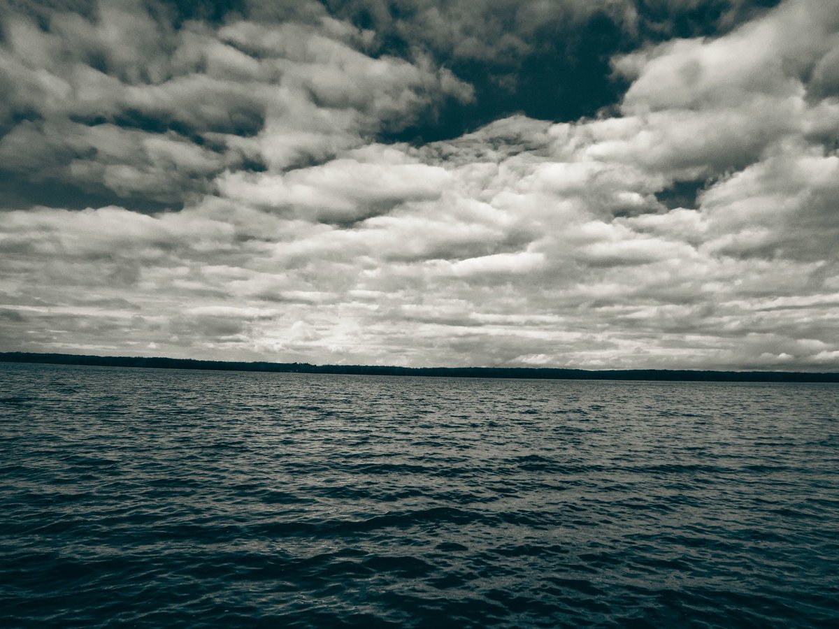 LilyThorn_'s tweet photo. Wide water under low cloud‑drift,
dark land‑rim far off, wave‑skin stirred by wind;
a stark stretch of sea‑mood in gray hush
⋆˚☆˖°⋆。° ✮˖ ࣪ ⊹⋆.˚
#graylight #cloudbank #farshore https://t.co/LD4LSitwHu