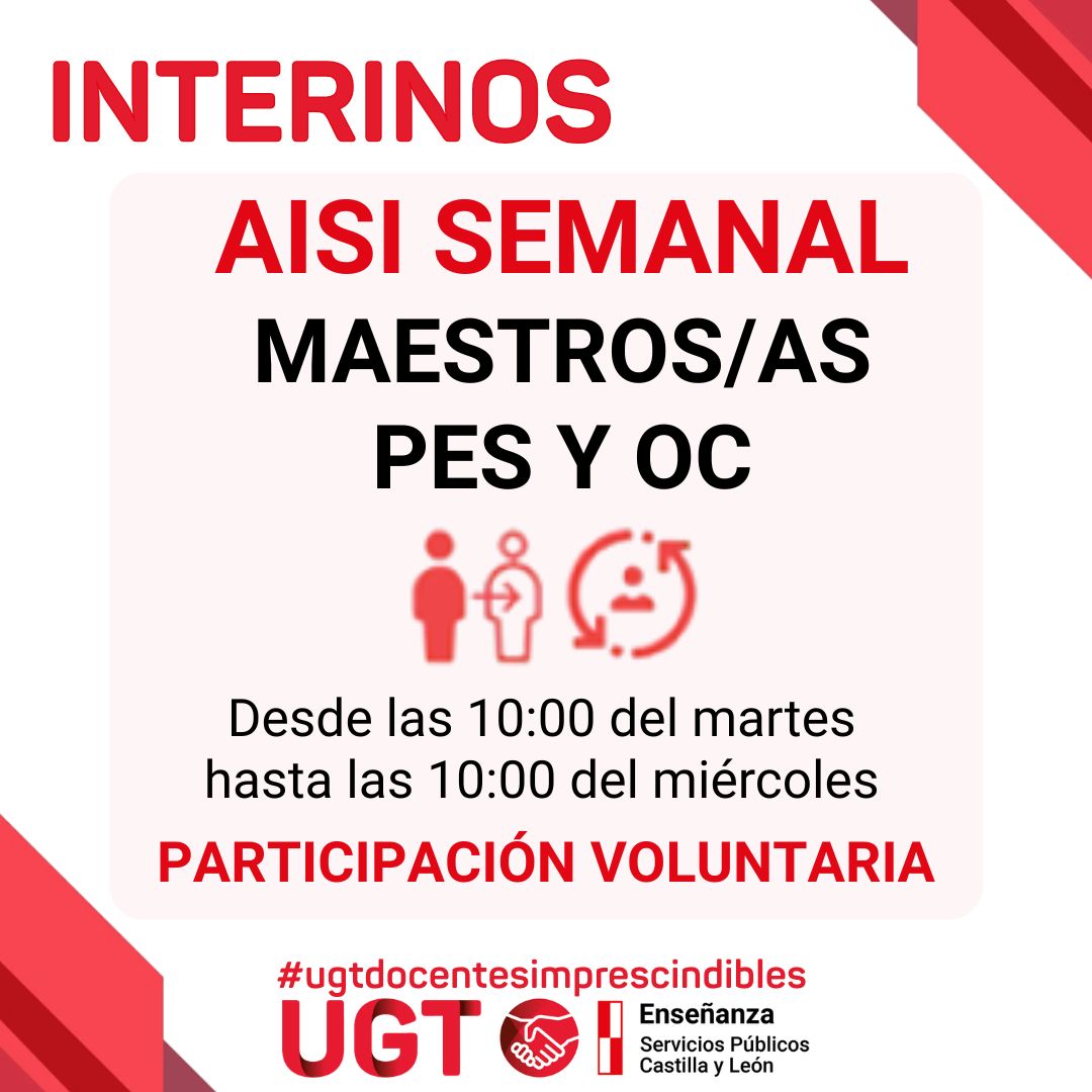 UGT-SP Enseñanza CyL tweet media