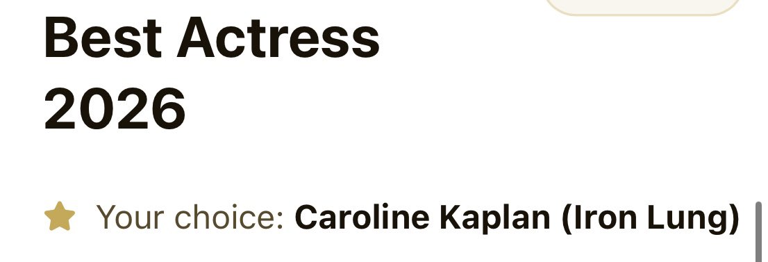 _Goat_Furry_'s tweet photo. @_LOVERiplier_ DON’T FORGET TO ALSO VOTE FOR CAROLINE KAPLAN FOR BEST ACTRESS AND ELSIE LOVELOCK FOR SUPPORTING ACTRESS THEY ALL DESERVE A WIN https://t.co/6ovwdWJMwI
