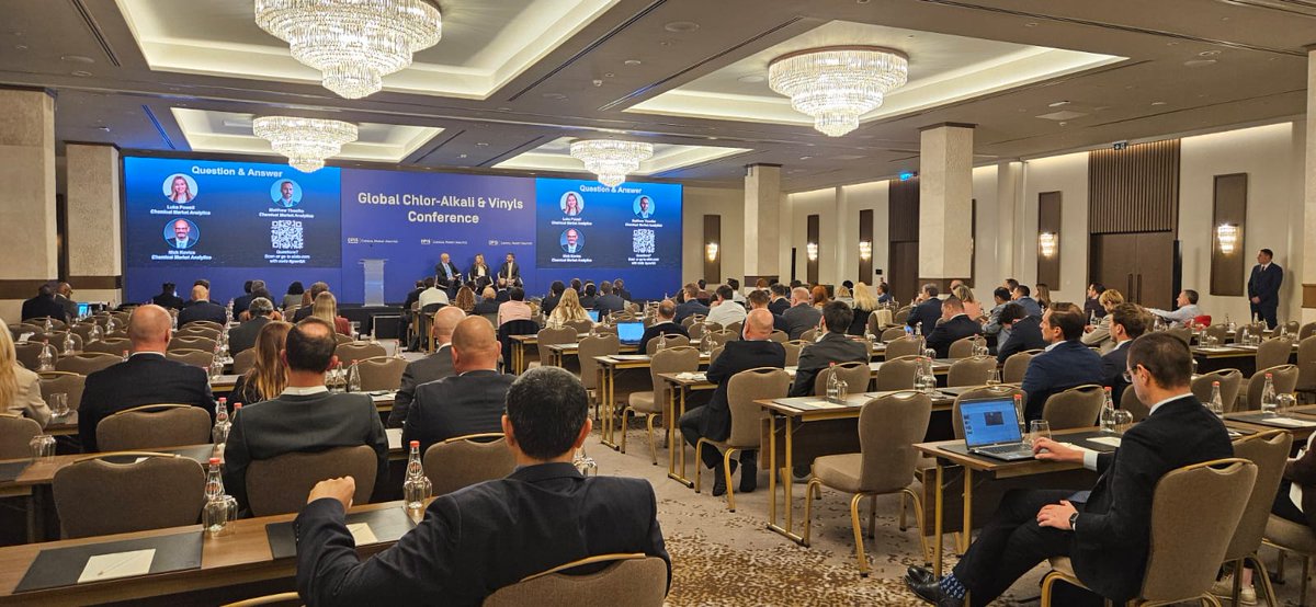 NubergEPC's tweet photo. Day 1 at the 10th Global Chlor-Alkali &amp; Vinyls Conference kicks off in Istanbul.
As margins tighten &amp; supply-demand shifts, the spotlight is on efficiency and capacity optimisation.
Nuberg EPC is in the mix—sharing insights, shaping conversations. 
#nubergepc #chloralkali #vinyls https://t.co/aEsEOciDFu