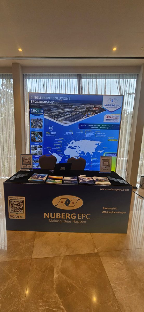 NubergEPC's tweet photo. Day 1 at the 10th Global Chlor-Alkali &amp; Vinyls Conference kicks off in Istanbul.
As margins tighten &amp; supply-demand shifts, the spotlight is on efficiency and capacity optimisation.
Nuberg EPC is in the mix—sharing insights, shaping conversations. 
#nubergepc #chloralkali #vinyls https://t.co/aEsEOciDFu