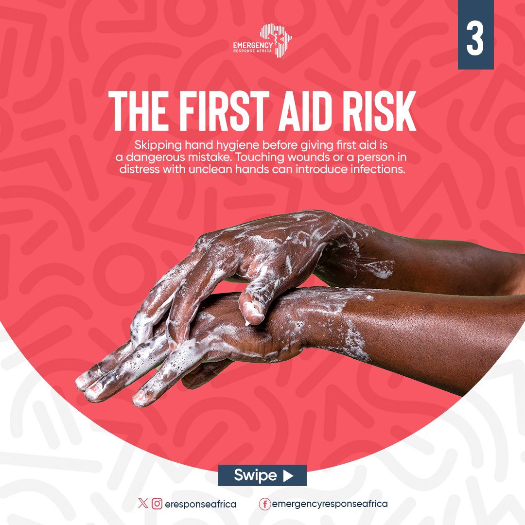 EResponseAfrica's tweet image. In emergencies, you want to help. But without proper hygiene, that help can become a risk.
Learn the right way to respond. Call/WhatsApp 07014117943
#WorldHandHygieneDay #EmergencyResponse #ERACares