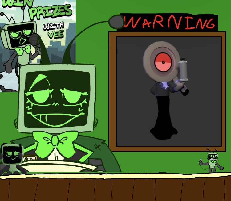 VeeBoardUpdates's tweet photo. ‘I hope you all have good awareness because today’s twisted is Rodger! Remember “Film wrapped round? No need to go around. Black as night? Keep it out of sight”… at least that’s what helps some toons. Shelly made this up!'

#dandysworld https://t.co/ziSko5UOP6
