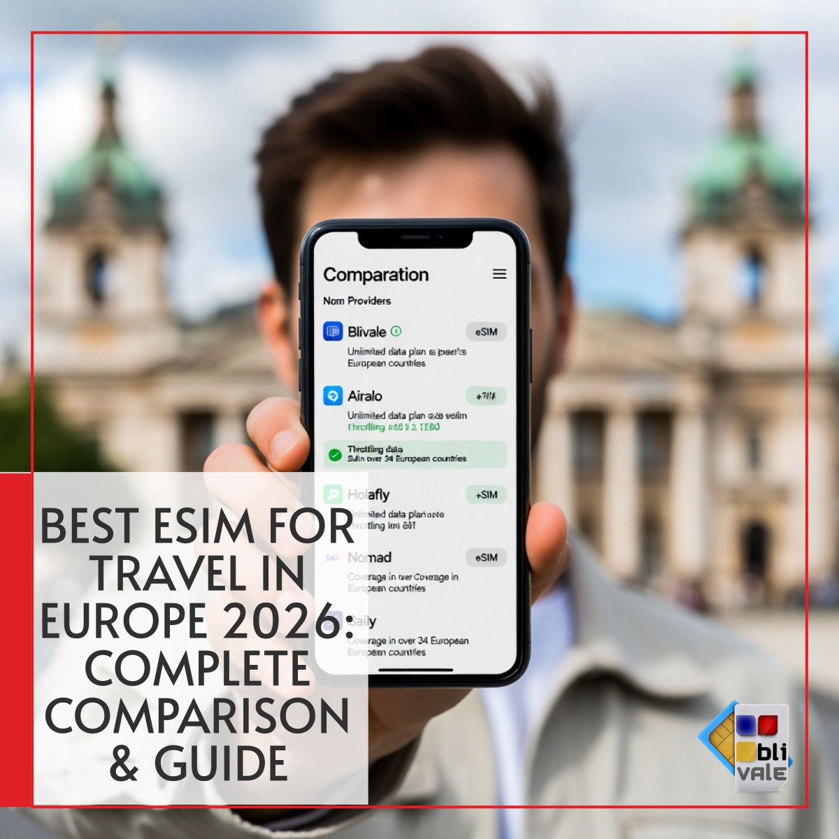 blivalecom's tweet image. Stop slow "unlimited" eSIMs! 🐌 While others drop to 512kbps, our 2026 Premium plan gives real 5G in 34 countries:✅ 10 Mbps min speed
✅ Unlimited Hotspot
✅ 34 Nations  Your summer starts here. 👇
🔗🌐 Link: rfr.bz/t42212a
#eSIM #Travel2026 #NoThrottling