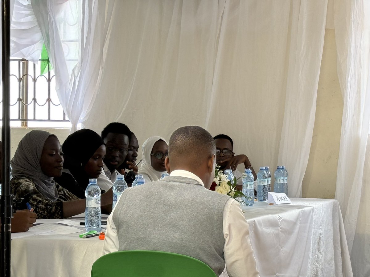 IrajiFoundation's tweet image. 🏆 GRAND FINAL DEBATE IS ON NOW! 🔥

Kawempe Muslim Secondary School ⚔️ Gombe Secondary School
The ultimate clash of titans in the Super Challenge 2026 Debate Grand Final is happening LIVE at Kawempe Muslim SS! @muslimchannelUG 

#SuperChallenge2026 #GrandFinal #KawempeMuslimSS