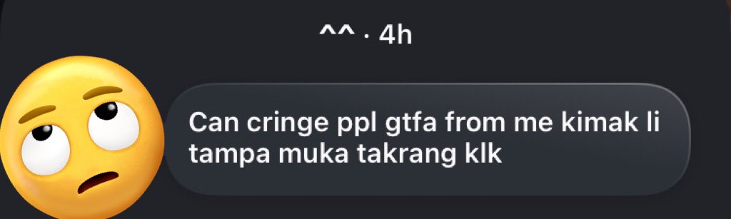 blond7ue's tweet image. i fucking hate this type of people like terpaling mature kau ya eh let people be themselves so what if nya cringe 😂😂🤣🤣 kau ya patut gtfa such a bitch🙄🫥🫥🫥🫥🫥🫥 #justsaying