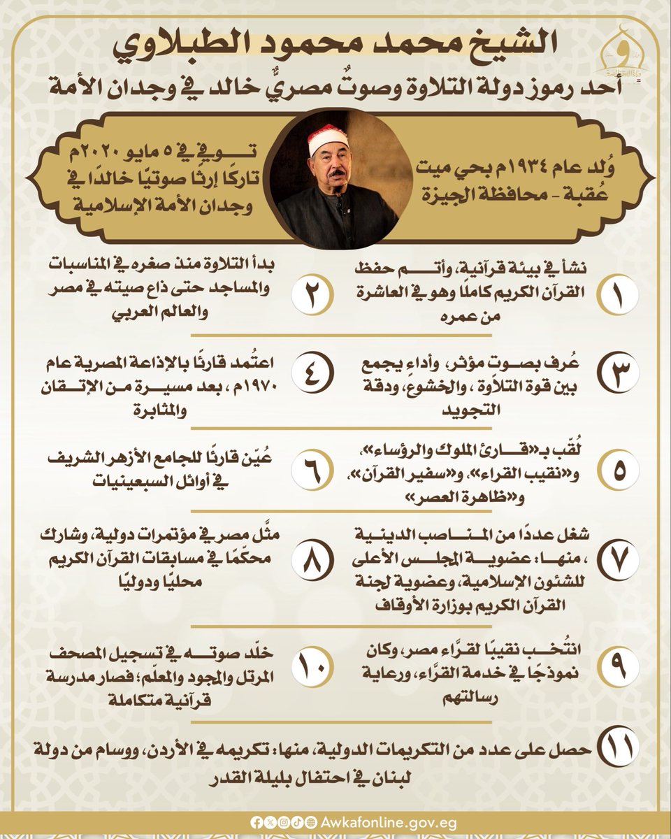 وزارة الأوقاف tweet media