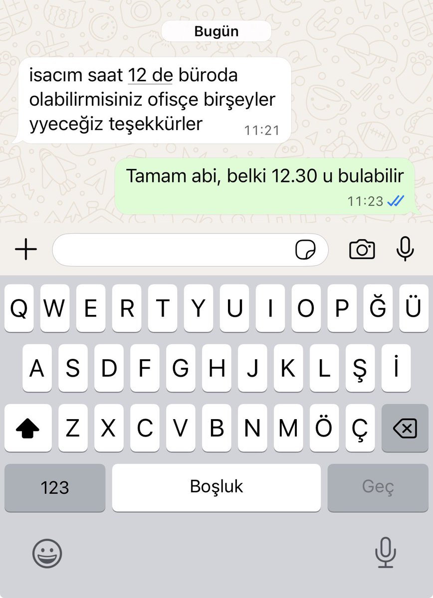 Aynen abi ofisçe