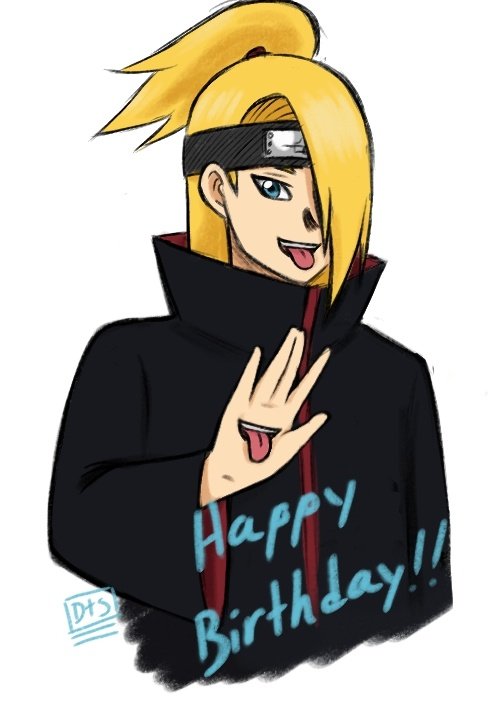 Daianats_'s tweet photo. Happy Birthday!🎉

#deidara https://t.co/X2sZv2sveR