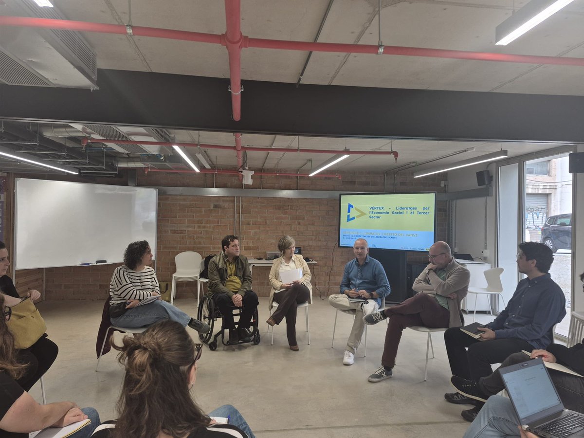 davidbonvehi's tweet photo. Inauguració de la jornada Vèrtex; Lideratges per l’Economia Social i el Tercer Sector.

Te el suport de @econ_socialcat

Organitza; @tandemsocial + @TecnoCampus + ⁦@esMONDRAGON⁩  Unibertsitatea + @Munibertsitatea https://t.co/jYH3slYubl