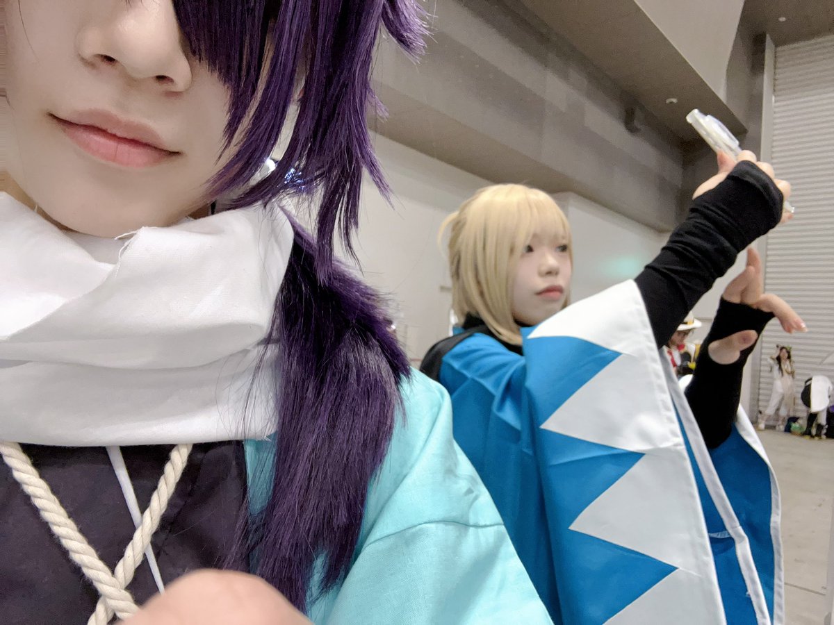 yu07_uu's tweet photo. スパコミお疲れ様でした！
衣装も間に合って良かった〜！欲しい本も無事買えて交流もできて満足でした( ¯﹀¯ ) https://t.co/A8ZyWXevYX