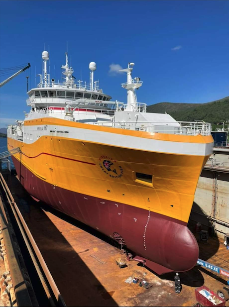 GreatBritFish's tweet photo. 🚢 #KirkellaArchive: 🛑 WET PAINT 🖌

*Originally posted 26th June 2021 https://t.co/0SWwX17NUK