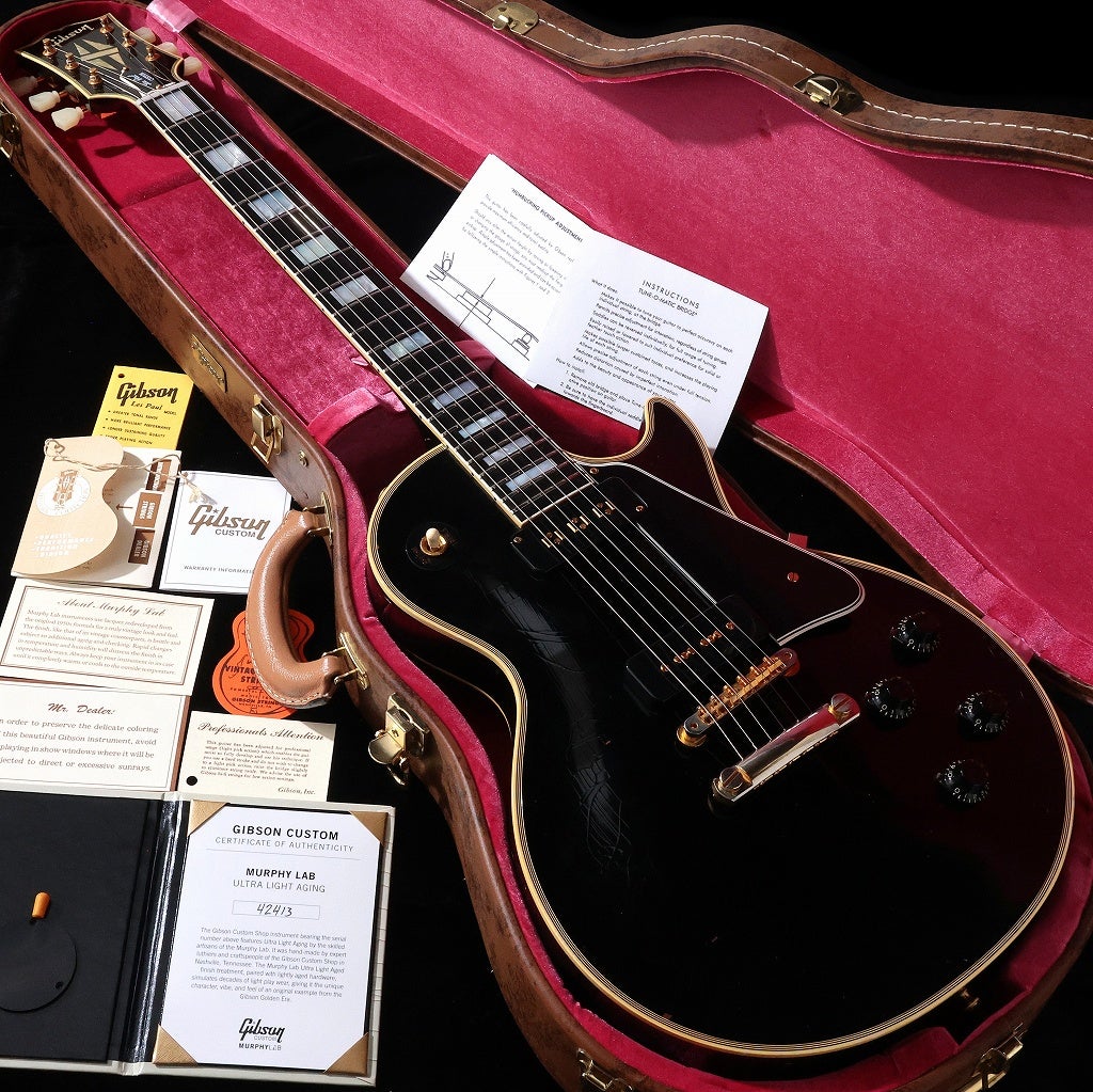 中古】#Gibson Custom Shop / Murphy Lab 1954 Les Paul Custom Ultra