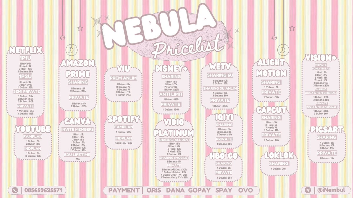 Nebūla | order wea yeah @.tag after DM tweet media