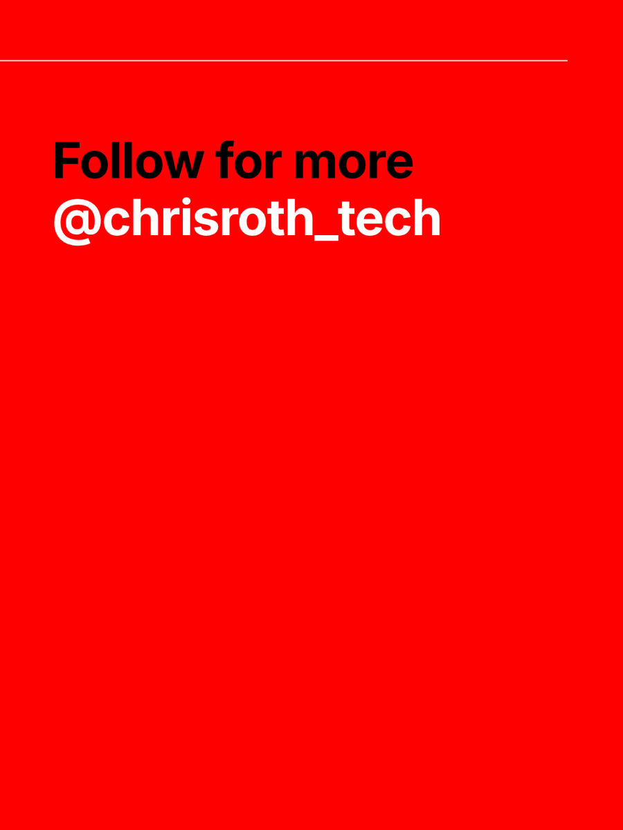 chrisroth_tech's tweet photo. https://t.co/ONm18XJsub