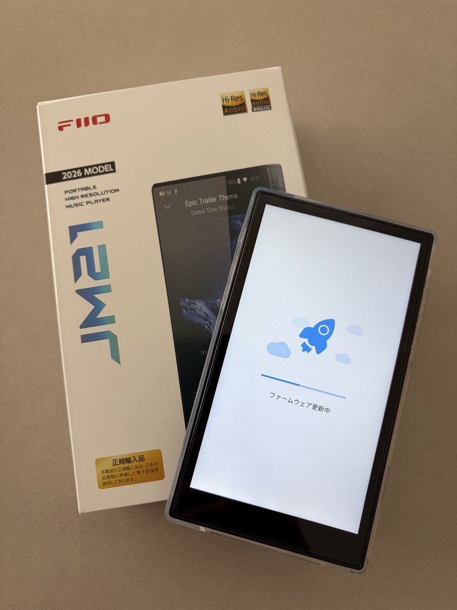 audiopokky_1358's tweet photo. MNG!
FIIO JM21 2026
試聴会のFIIOのブースで聴いて中々良かったので購入しました♪
ZX707はバッテリーがヘタってるので手放すかどうか検討中🤔
直ぐでは無いけどゆくゆくはDX340を手にしたい、、、
#JM21 #FIIO https://t.co/VIvow7WUDR