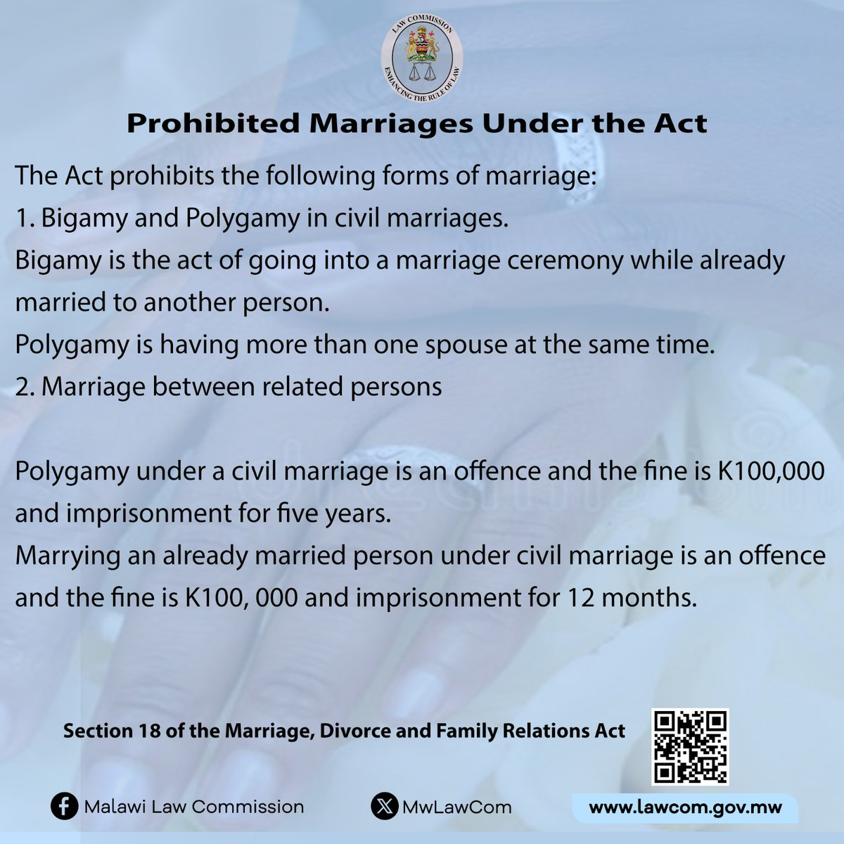 MWLawCom's tweet photo. Snippets from the Marriage, Divorce and Family Relations Act - continuation 
#lawliteracy
#takingthelawtothepeople https://t.co/6jy78r9B01