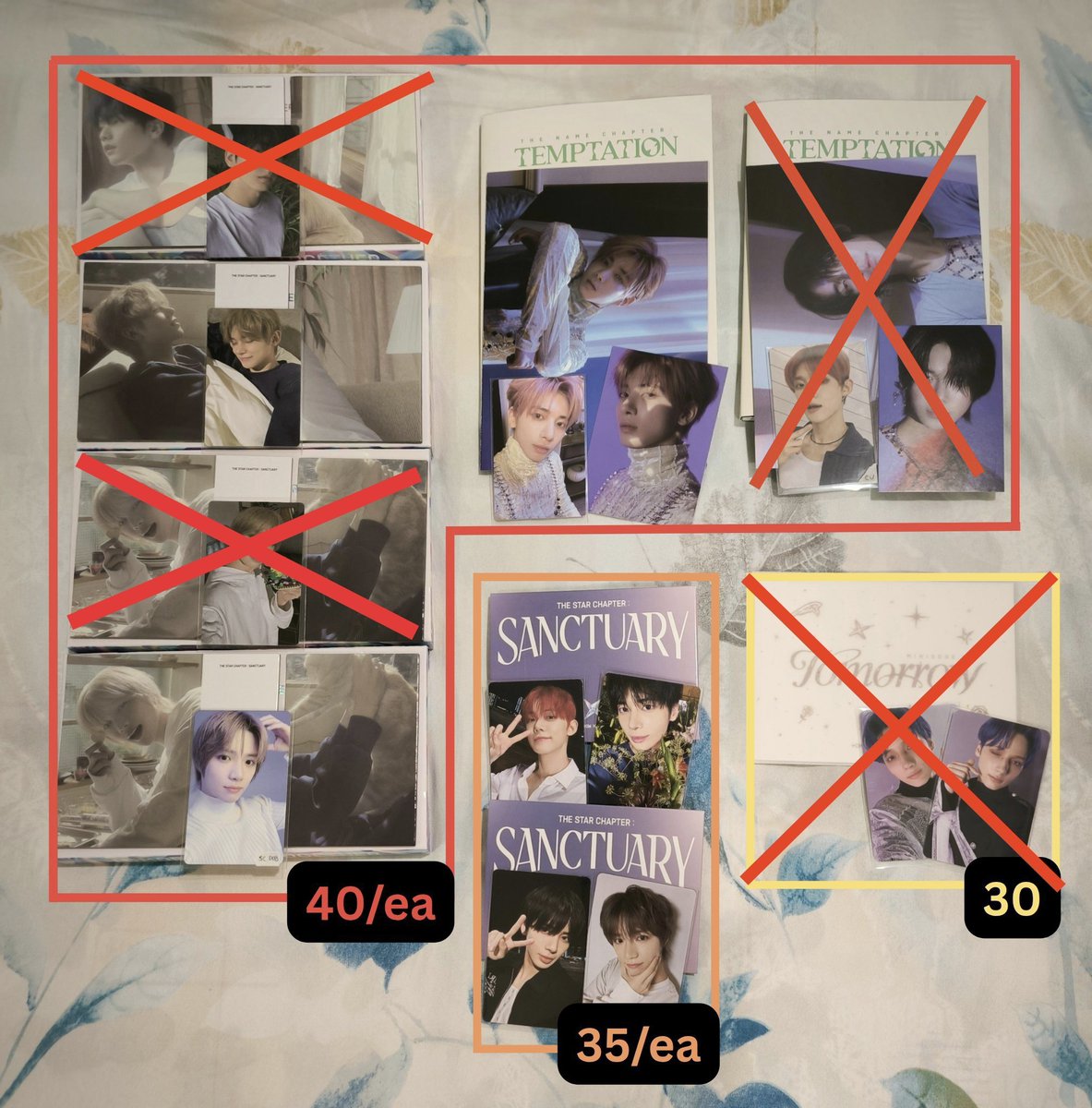 haeflcwer's tweet photo. wts lfb 🇲🇾 my msia malaysia

txt pcs, unsealed albums, pob, ld

💲 price in pics
📮 WM RM8 / EM RM15 (subject to change) / meetup

#pasartxt #pasartxtmy tomorrow x together photocard 7th year sanctuary tsc angel weverse lullaby minisode yeonjun soobin beomgyu taehyun hueningkai https://t.co/Yz6NDDouIN