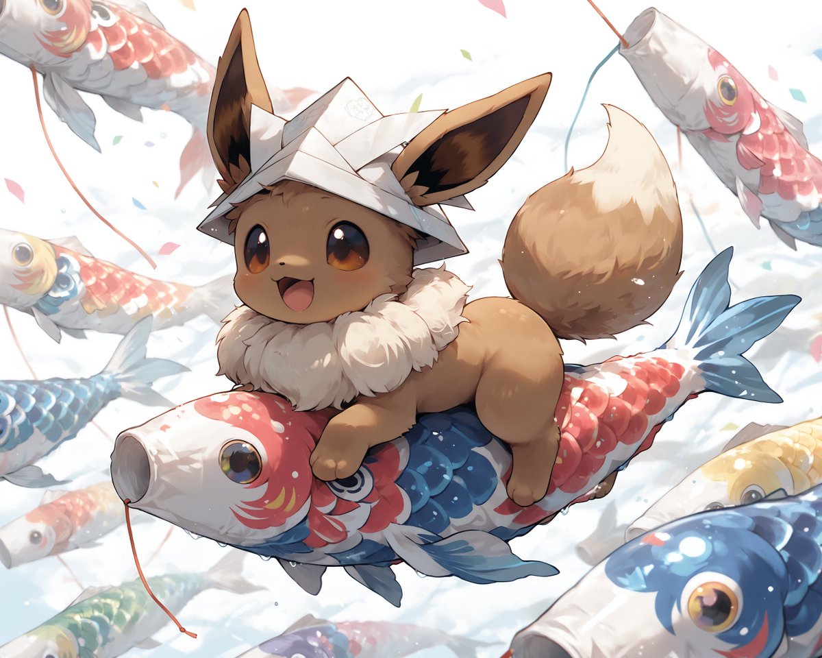 wildrat_AI's tweet photo. こどもの日！
#AIart #AIイラスト https://t.co/l2HgM4bAMb