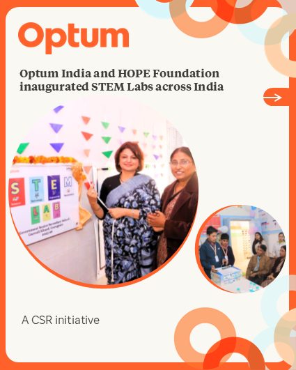 prafulmocherla's tweet image. 20 Labs. 5 Cities. 7,500 students
So proud to support HOPE Foundation in their initiatives to strengthen learning in government schools across India through interactive STEM classrooms – inspiring curiosity and confidence.
#OptumCSR #STEM #CommunityImpact #YouthEducation