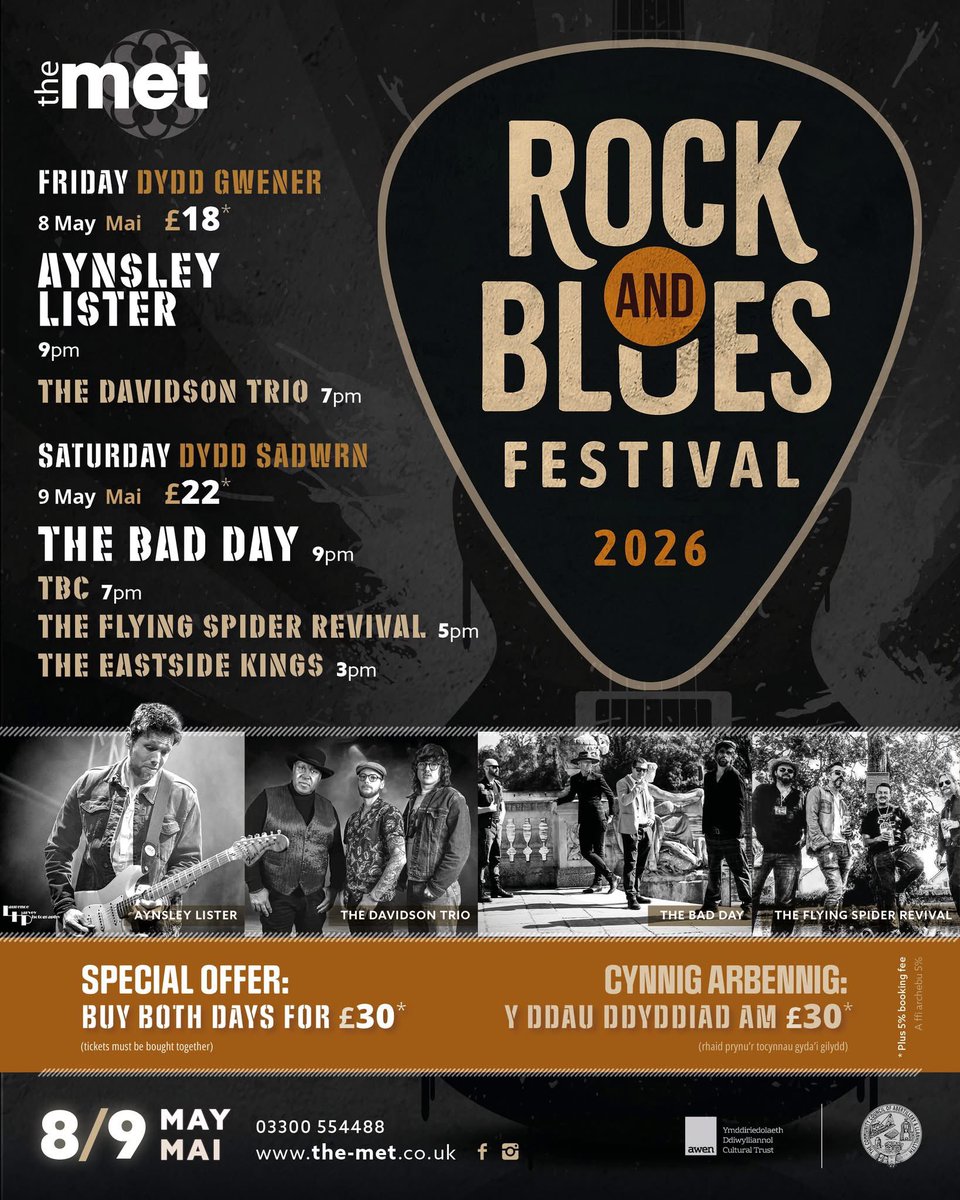 BadDay_Official's tweet photo. Heading to wales 🏴󠁧󠁢󠁷󠁬󠁳󠁿 on Saturday to headline this wonderful weekender!! See you soon @MetAbertillery ❤️ https://t.co/0tuajGYmMn