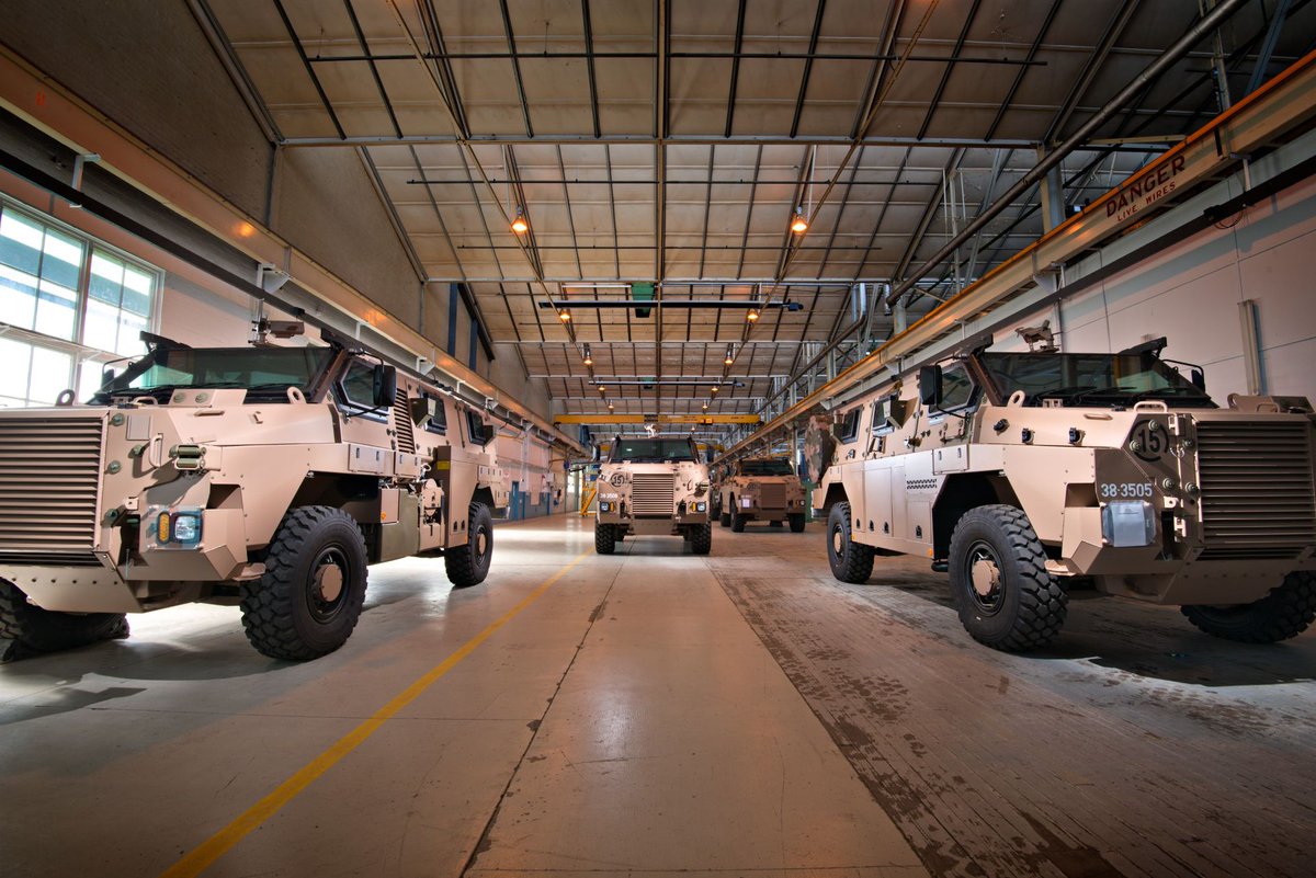 praisethesteph's tweet image. 🇦🇺#Australia: The Australian government has decided to significantly strengthen the capabilities of its Defence Force (ADF) and is ordering a total of 268 new Bushmaster PMVs (Protected Mobility Vehicles) from Thales Australia worth AUD 750 million. 

According to statements from