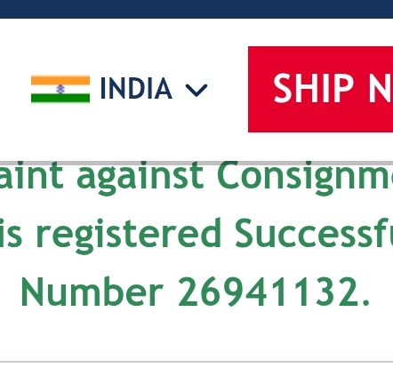 tanimadas804's tweet photo. @DTDCIndia H5000249610
No update after dispatch.. please check there is no current status since 2 days..I have enquired.. please help https://t.co/46HSBioMaA