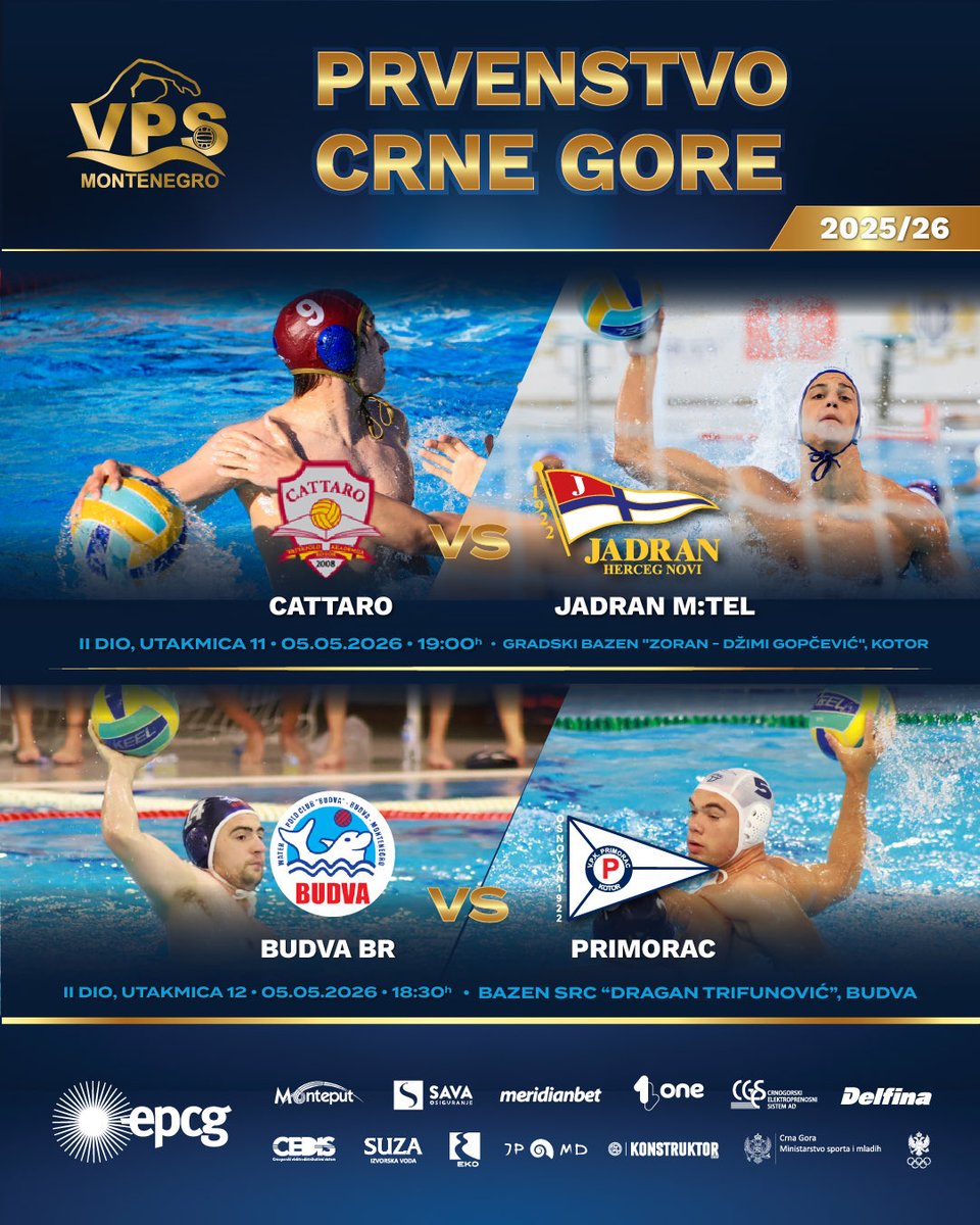Water polo MNE tweet media