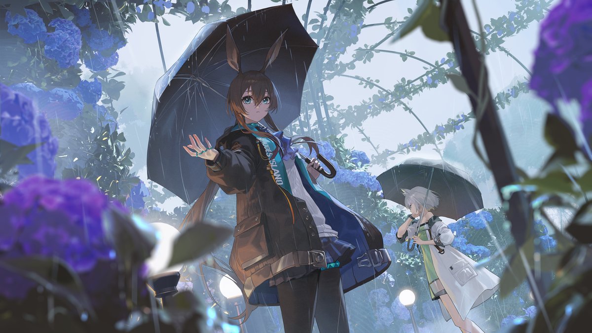 #アークナイツ #Arknights #明日方舟 #阿米娅
雨天