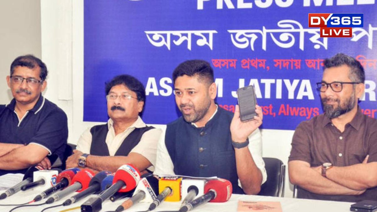 DY365's tweet photo. #ASSAM | After Another Defeat, What Lies Ahead for Lurinjyoti Gogoi and AJP?
#AssamElections2026 #LurinjyotiGogoi #AJP #AssamPolitics #ElectionResults #BJP #Khowang #PoliticalSetback
Read Here: https://t.co/P1hZuM3JOW https://t.co/8WFCtmQ6Tj