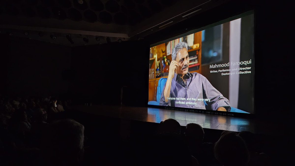 DastangoiTheArt's tweet photo. Highlights from the screening of Dastangoi Documentary last evening at the India International Centre, New Delhi.
4th May marks 21 years of revival of Dastangoi by #MahmoodFarooqui.
#dastangoi #dastan #documentary #storytellers https://t.co/swGRvLkQjY