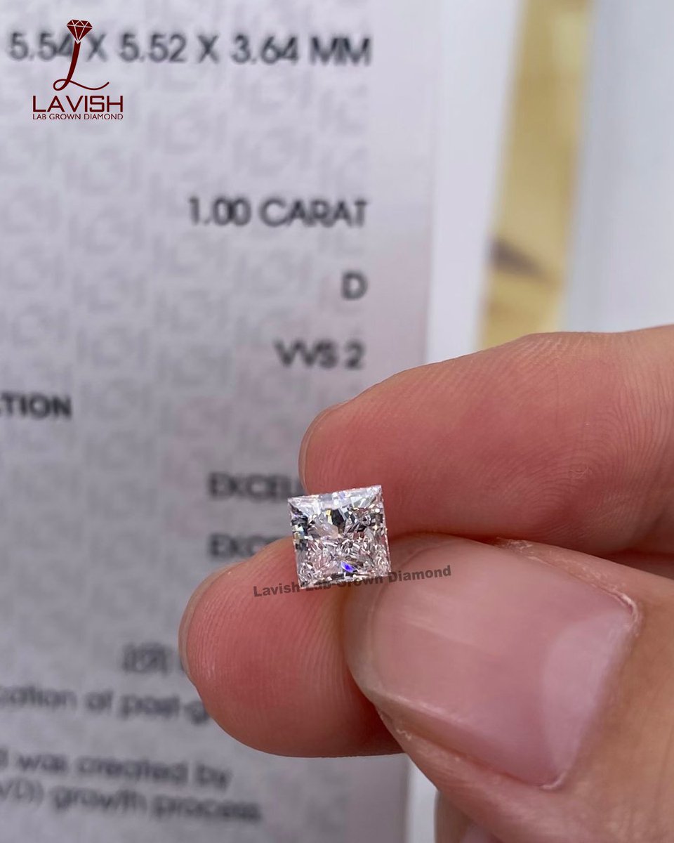 lavishlabgrown's tweet image. Stunning Princess Cut Lab Grown Diamond
✨ 1.00 CT | D Color | VVS1 ✨
--(050526B)---
🌐 lavishlabgrowndiamond.com
📱 +91 94848 41948

#LabGrownDiamond #PrincessCutDiamond #DColorDiamond #VVS1Diamond #LuxuryJewelry #DiamondLover #LavishDiamonds #lavishlabgrowndiamond #lavishdiamond