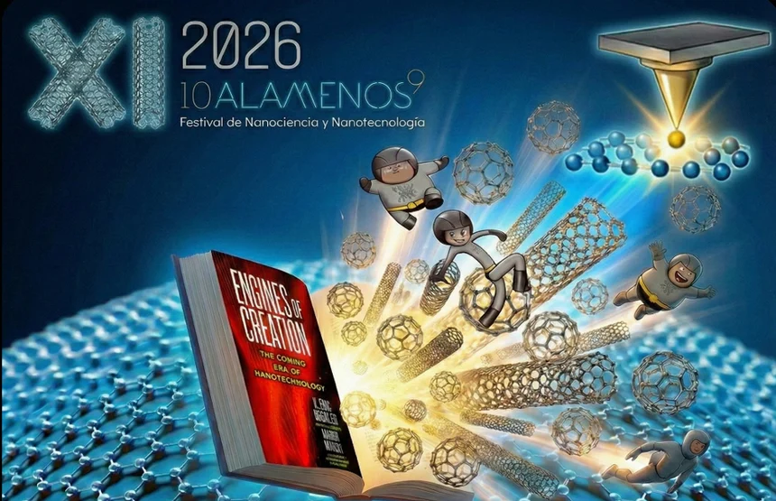 icn2nano's tweet photo. 📅 Aquest 𝗗𝗶𝘀𝘀. 𝟵 𝗱𝗲 𝗺𝗮𝗶𝗴, la nanociència envairà el @CosmoCaixa a la 11a edició del #10alamenos9!
🔬 Hi tindrem un estand on compartirem què fem relacionat amb la nanotecnologia.
🎫 Obert a tothom!
ℹ️ Programació i entrades! https://t.co/QUiVuKT0rU
#Divulgacio https://t.co/GaGPbq8fFc