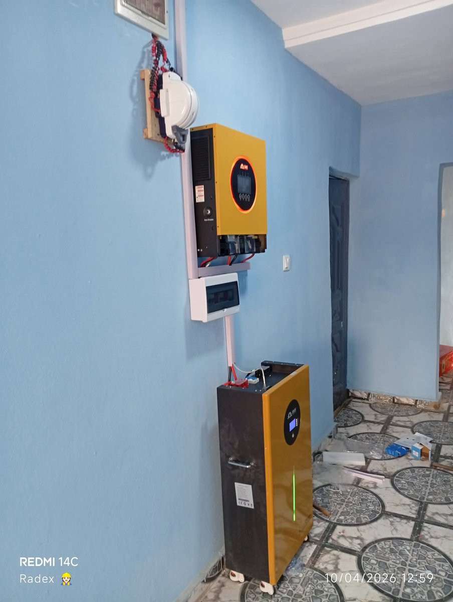 ⚡️ 12KW Solar Hybrid System
🔋15KWH Lithium Battery
☀️12 × 600W Panels
🛠️Installation Included
🚚Nationwide Delivery
💰N5,800,000
📩 DM to order|📞 0706 757 9674
🌞 #GoSolar