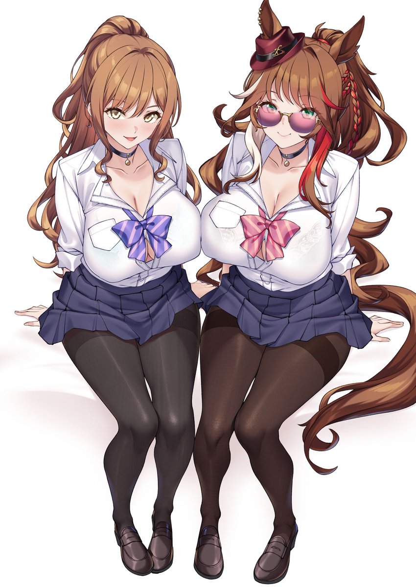 今井リサ&フォーエバーヤング

姉妹みたいに見えるから、ギャル制服を着せてみた。

SKEBご依頼有難うございました 
