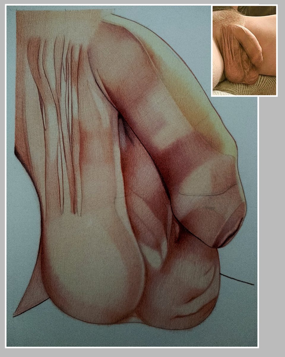 drawing_men87's tweet photo. Sometimes I work with color pencil 
I really enjoy drawing @XXXDiggory 's cock https://t.co/D3TGDimmuU