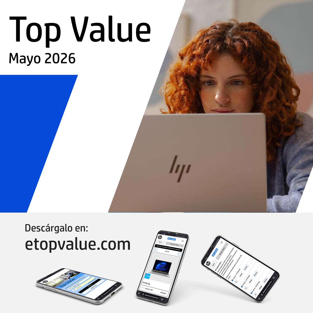 hupcom's tweet photo. 📣 ¡Ya puedes consultar las promociones del Top Value de mayo! 🚀

➡️ Descarga los Top Value: https://t.co/fqkgRWZ98n
💻 Consúltalo online: https://t.co/Wd6LMLo5V1 https://t.co/sI9lCpnUqV