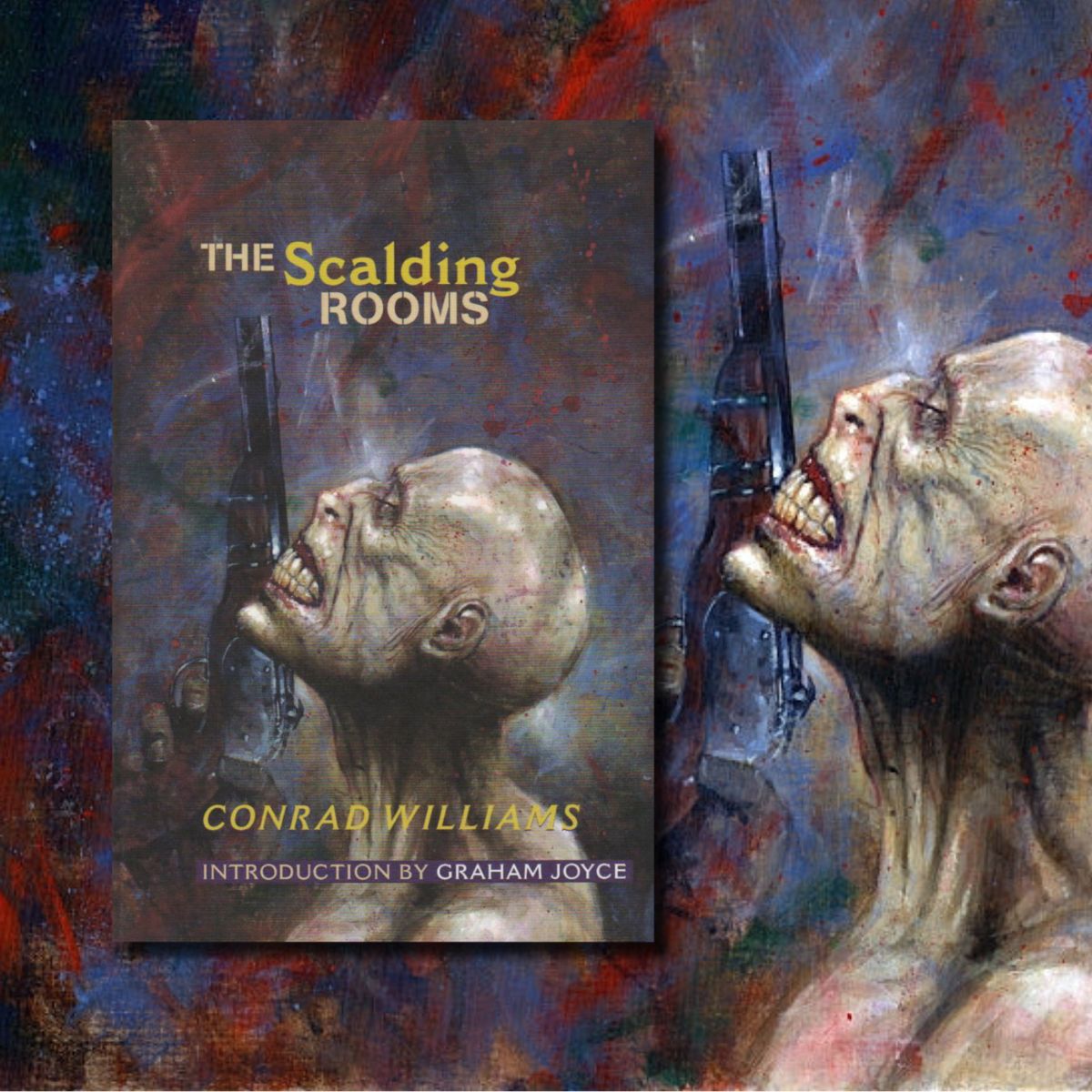 HorrorPaperback's tweet image. Edward Miller's cover art for the 2007 PS Publishing edition of The Scalding Rooms by Conrad Williams.

(Edward Miller=Les Edwards)

#horror #horrorart #HorrorCommunity #horrorfam #HorrorStories
