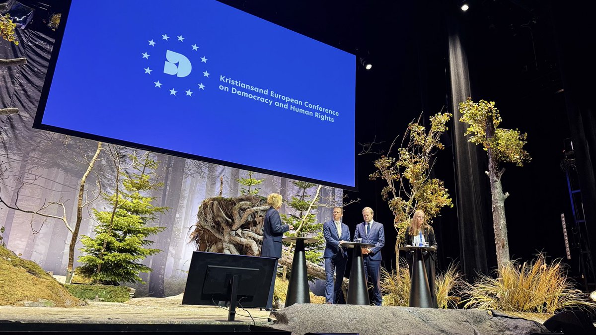 ailincai_aurora's tweet image. Kicking off this morning in #Kristiansand with an important conversation on #democracy and #humanrights

Looking forward to the discussions &amp;amp; to working together on strengthening democratic resilience &amp;amp; uphold human rights. 
Welcome to the #ICC @coe Kristiansand! @CoE_Antidiscri