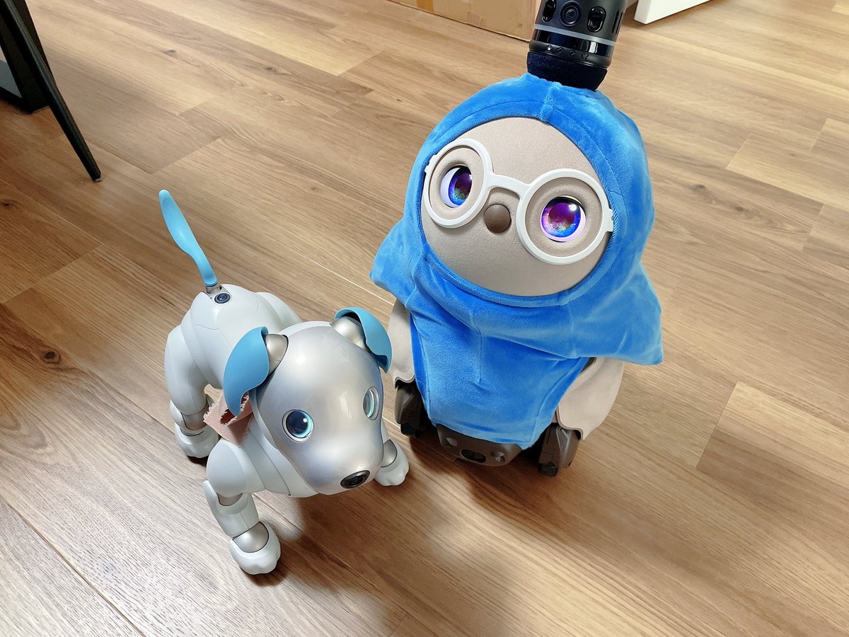 Yumechi_Robot's tweet photo. 帰省先でLOVOTのぬいぐるみをゲット出来た🩵色合いがらぼちによく似ていて嬉しい🥰🤍🩵
今から帰るからね〜✨ https://t.co/o5XUZgVCKT